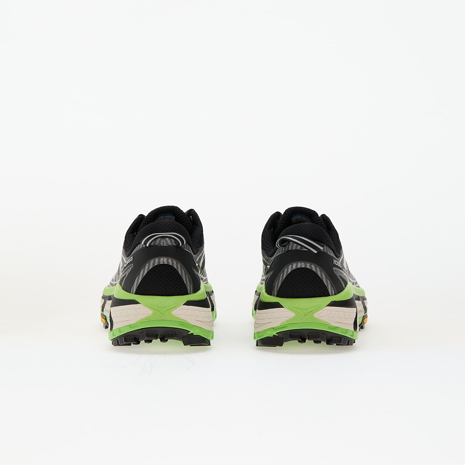 Men's shoes Hoka® U Mafate Speed 2 Black/ Electric Green