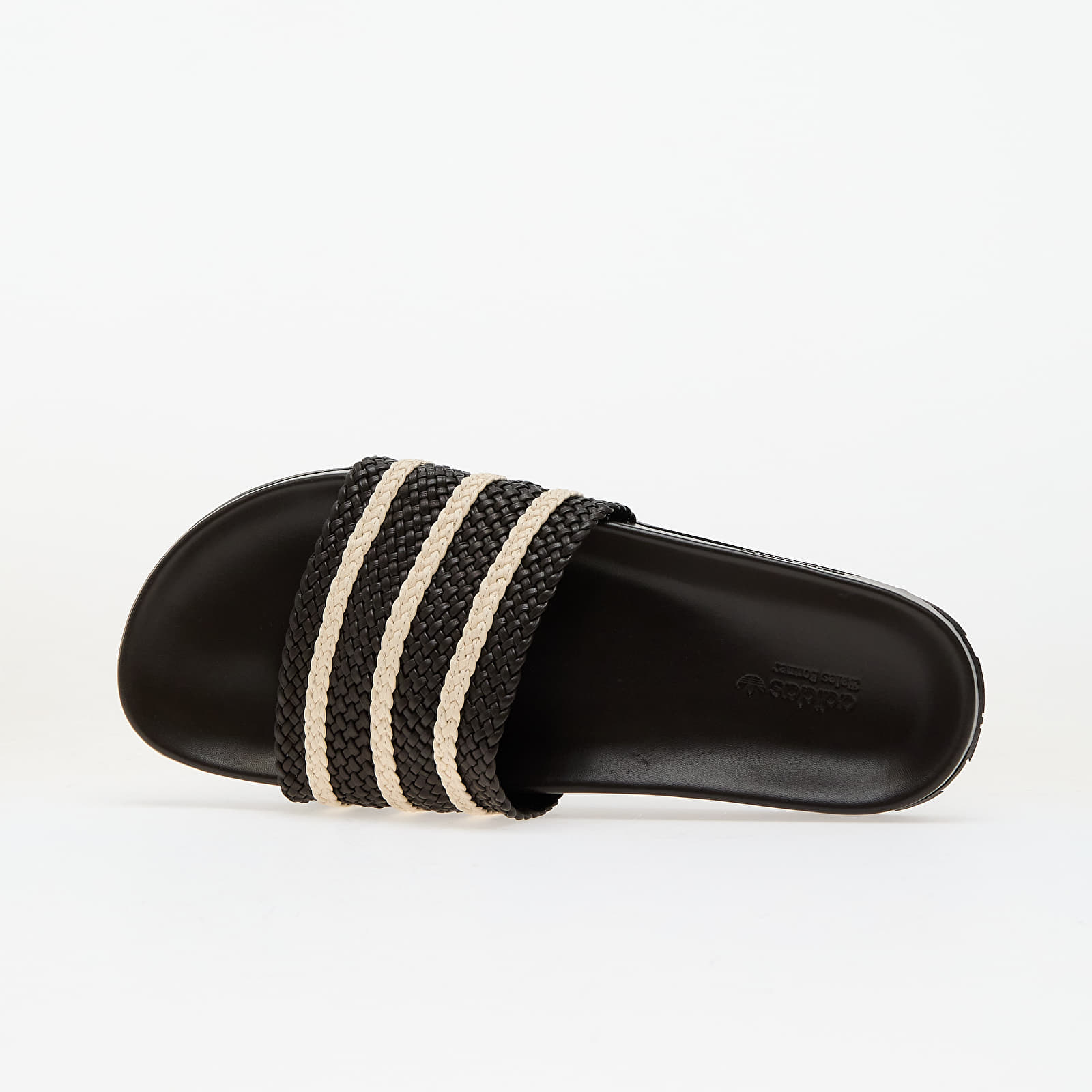 Men's shoes adidas x Wales Bonner Adilette Dark Brown/ Wonder White/ Nbrown