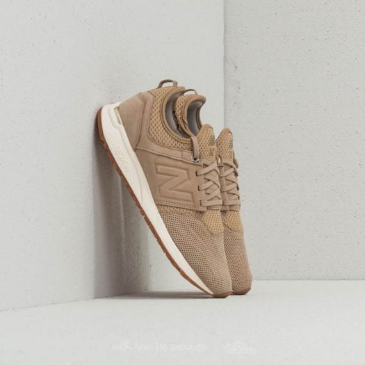 New balance 247 white brown hot sale