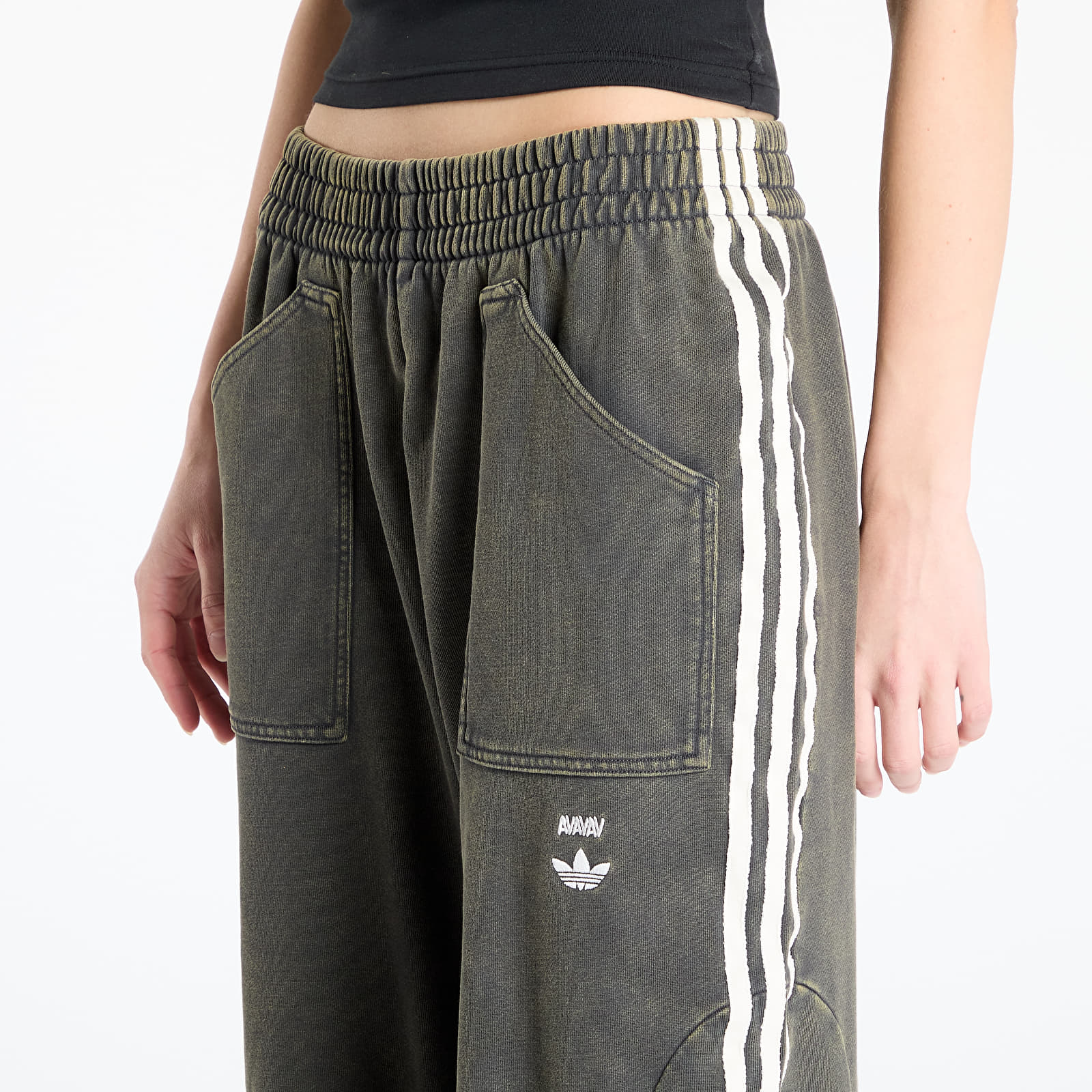 Jogger Pants adidas x Avavav Pleated Track Pant Dark Grey/ Carbon