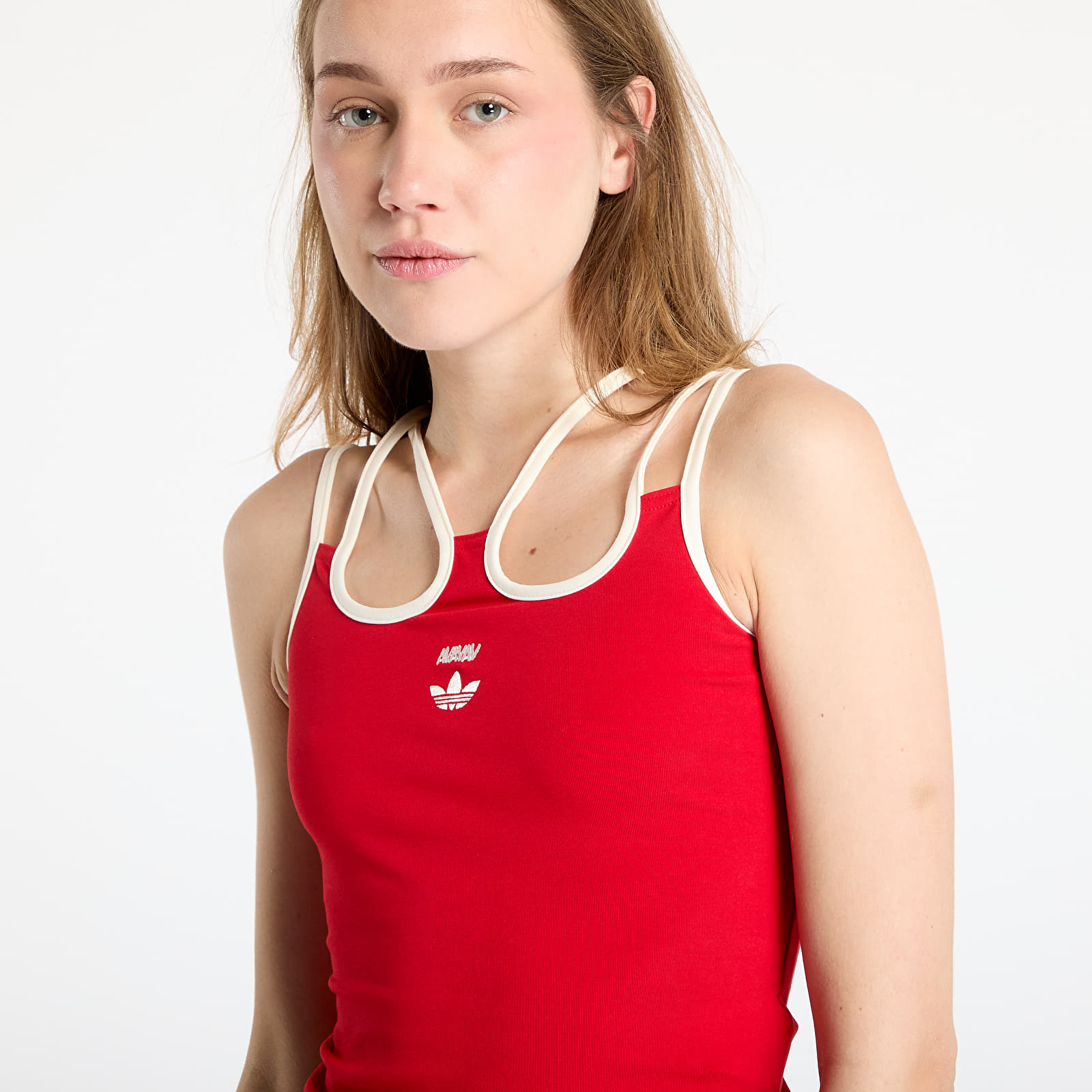 Vests adidas x Avavav Strap Tank Top Red/ Better Scarlet