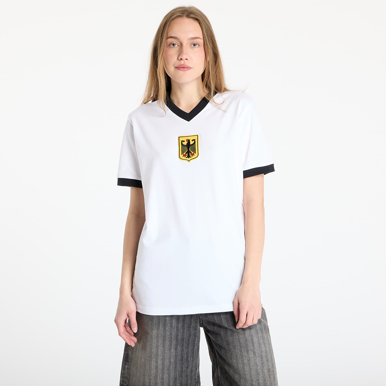 Джърси COPA Germany 1970's Retro Football Shirt UNISEX White L
