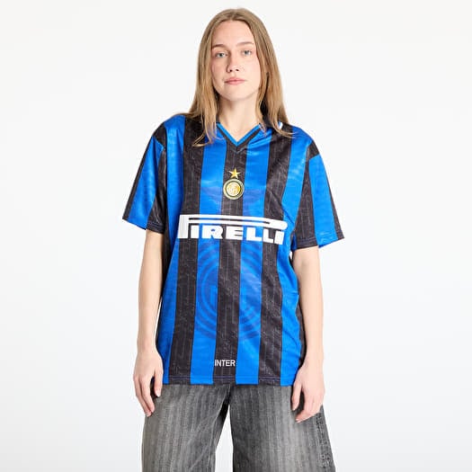 Dres COPA FC Internazionale 1997 - 98 Retro Football Shirt UNISEX Blue/ Black