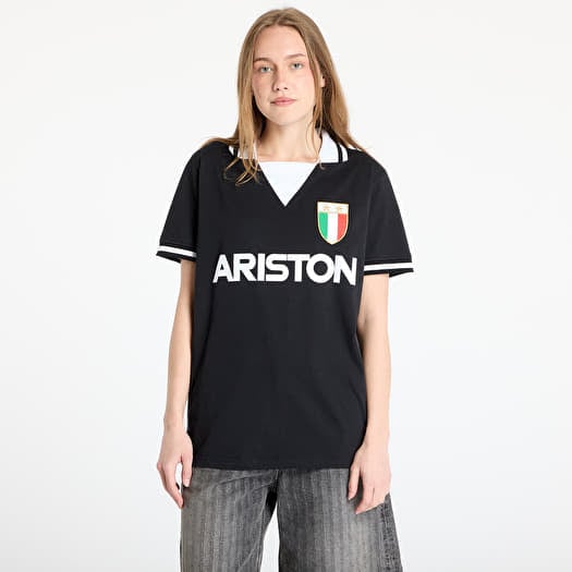Jersey COPA Juventus 1986 - 87 Away Retro Football Shirt UNISEX Black