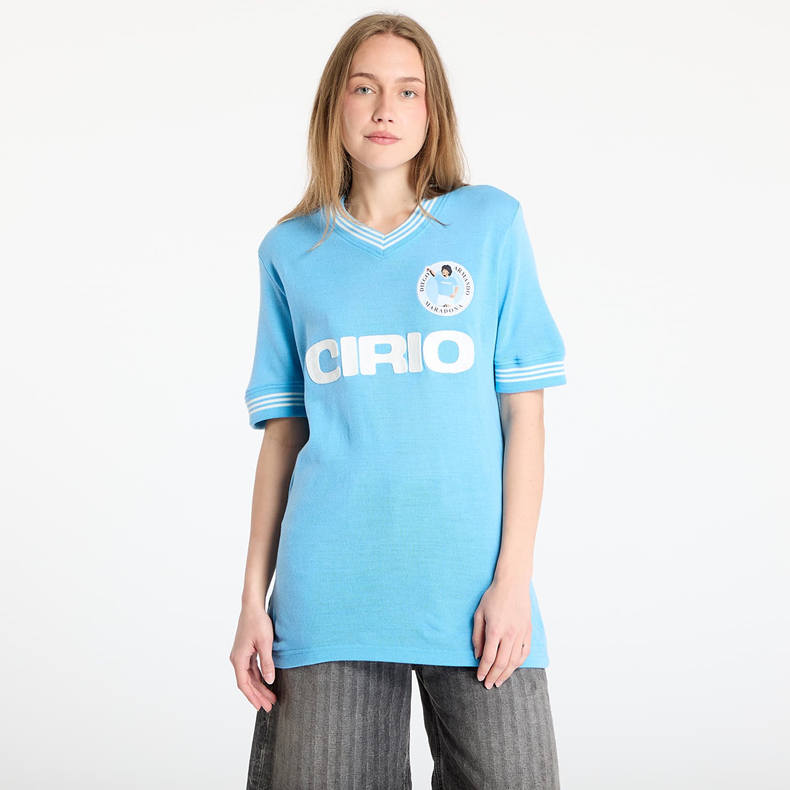 Trikots COPA Maradona x COPA Napoli 1984 Retro Football Shirt UNISEX Blue