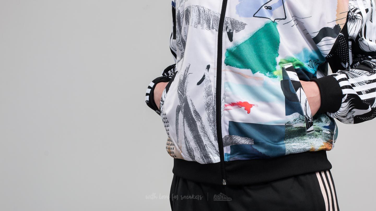 Adidas oversized top track jacket