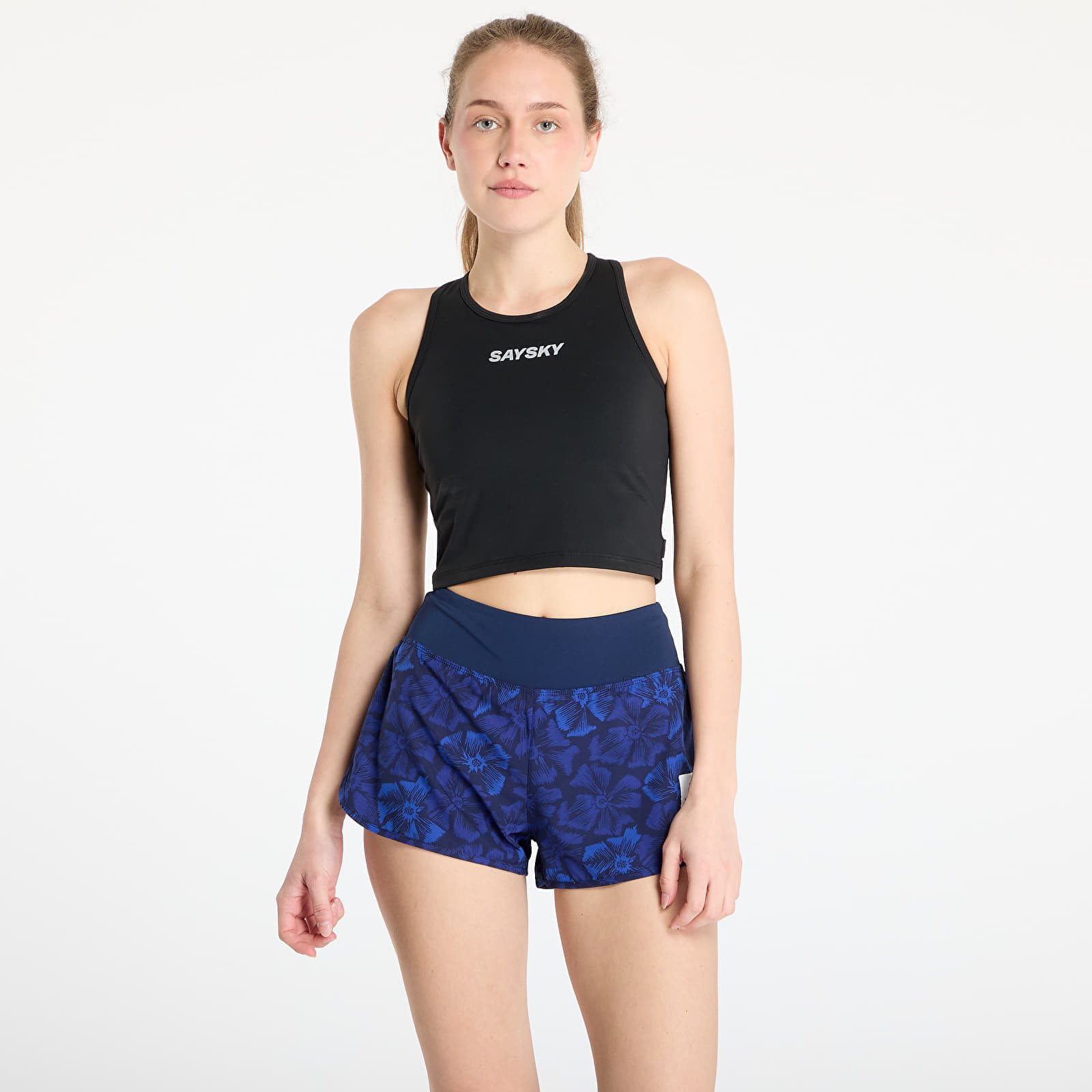 Top SAYSKY W Flow Race Crop Top Black M