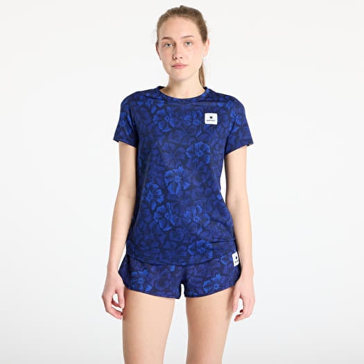 Majica SAYSKY W Flower Combat T-Shirt Blue AOP
