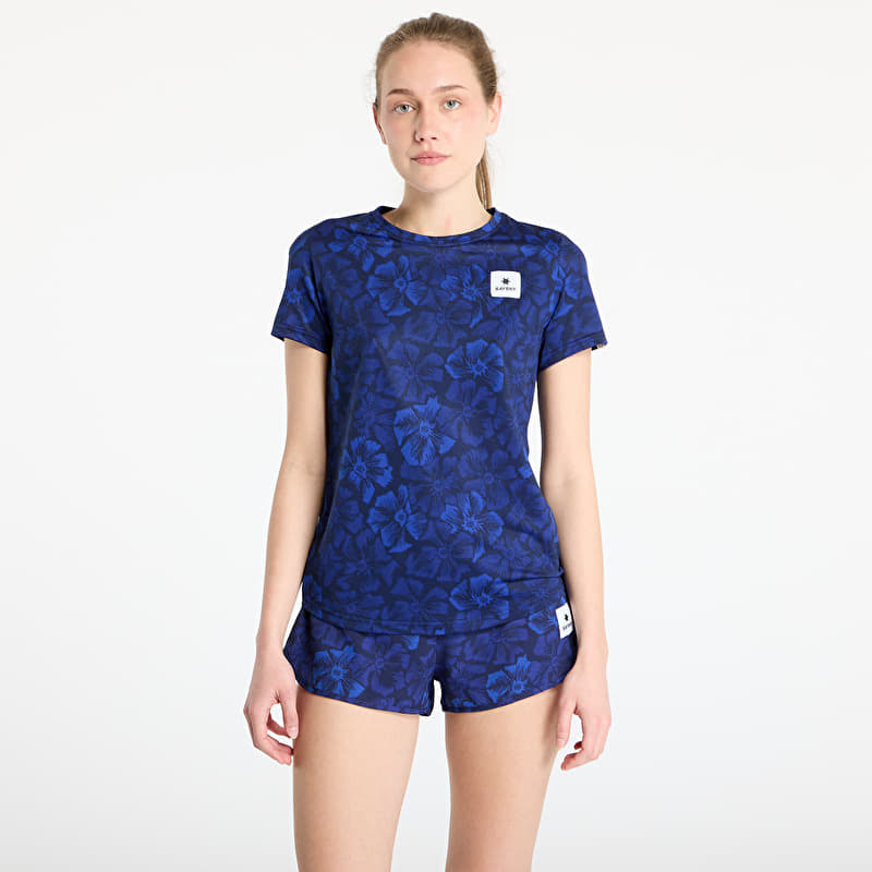 Футболка SAYSKY W Flower Combat T-Shirt Blue AOP