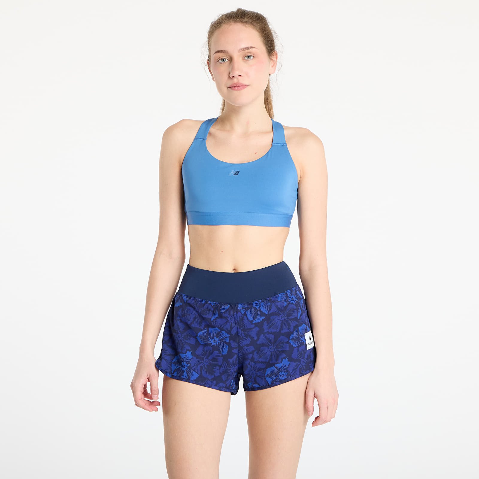 New Balance Essential Train Bra Blue M