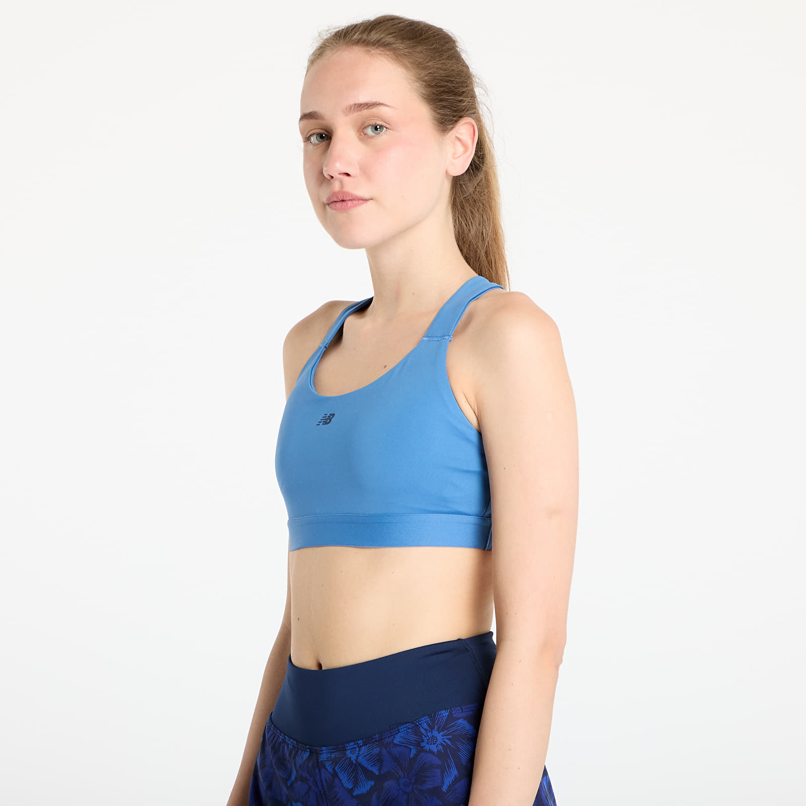 Rinnahoidjad New Balance Essential Train Bra Blue