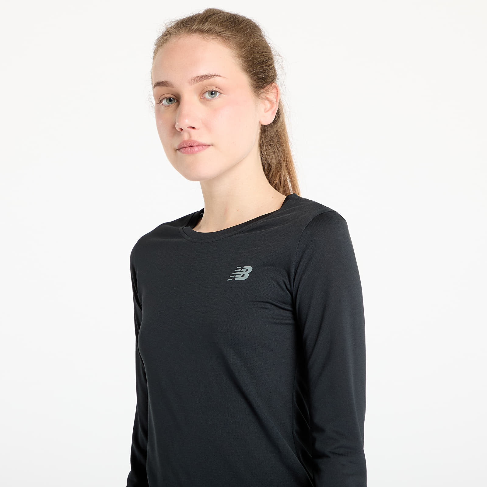 T-shirts New Balance Sport Long Sleeve Black