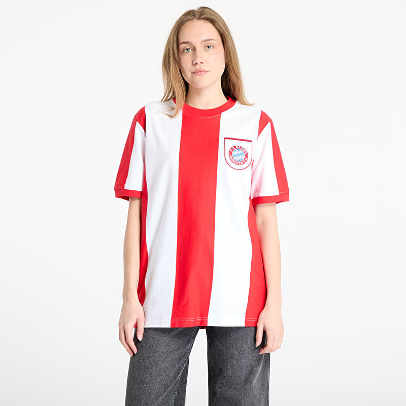 COPA FC Bayern München 1971 - 72 Retro Football Shirt UNISEX Red/ White