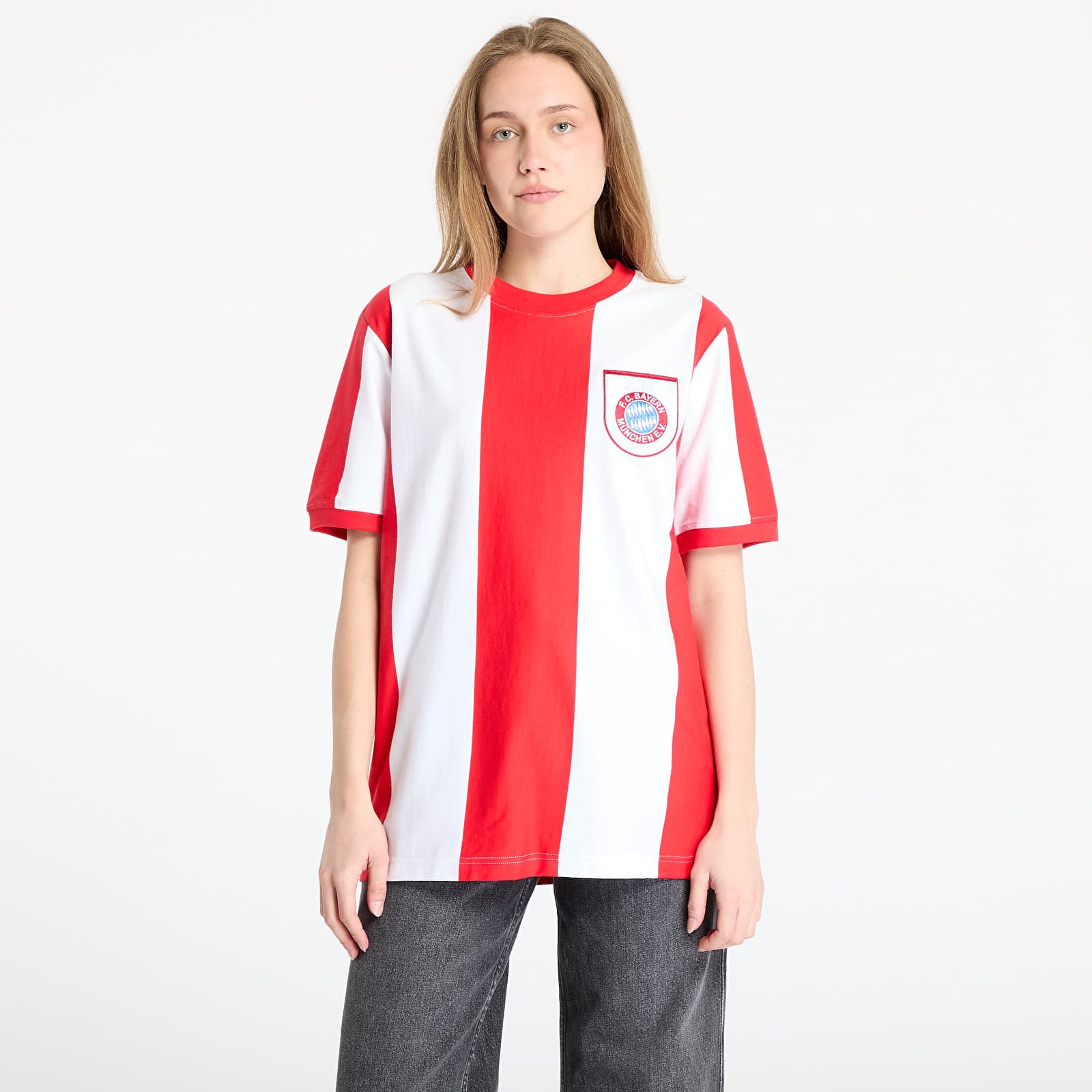 Jerseys COPA FC Bayern München 1971 - 72 Retro Football Shirt UNISEX Red/ White