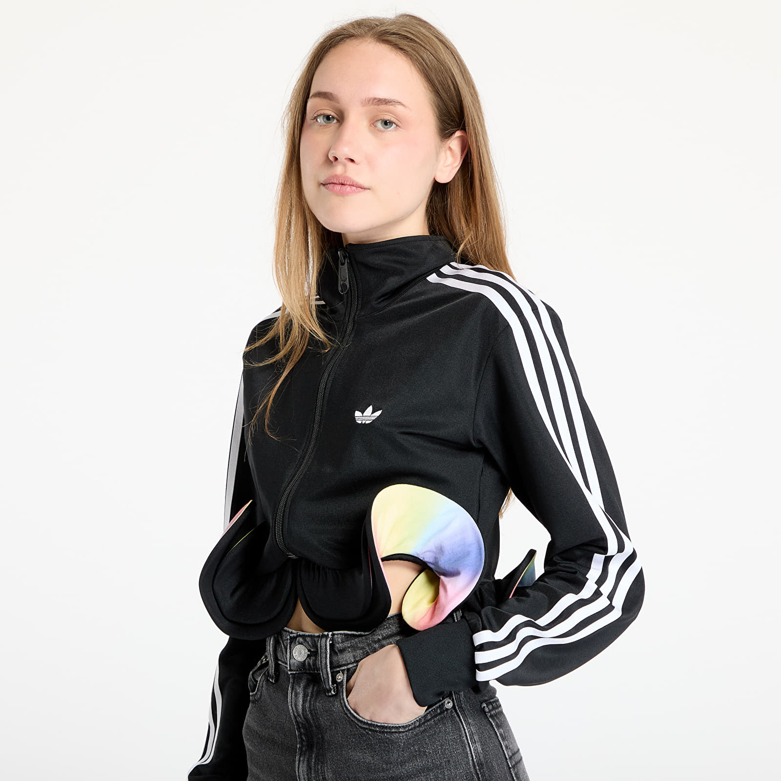 Hoodies and sweatshirts  adidas x Jeremy Scott W Pride Fashion Track Top Black