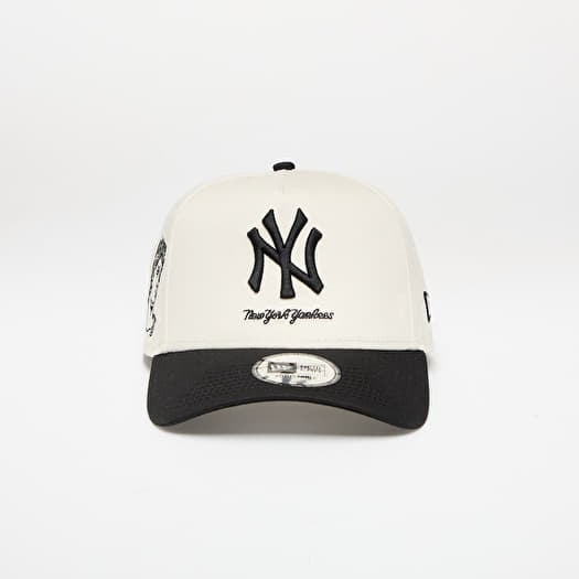New Era New York Yankees 9FORTY MLB Mythical A-Frame Cap Ivory/ Black