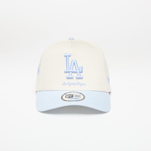 New Era Los Angeles Dodgers Mythical MLB 9FORTY A-Frame Cap Ivory/ Pastel Blue