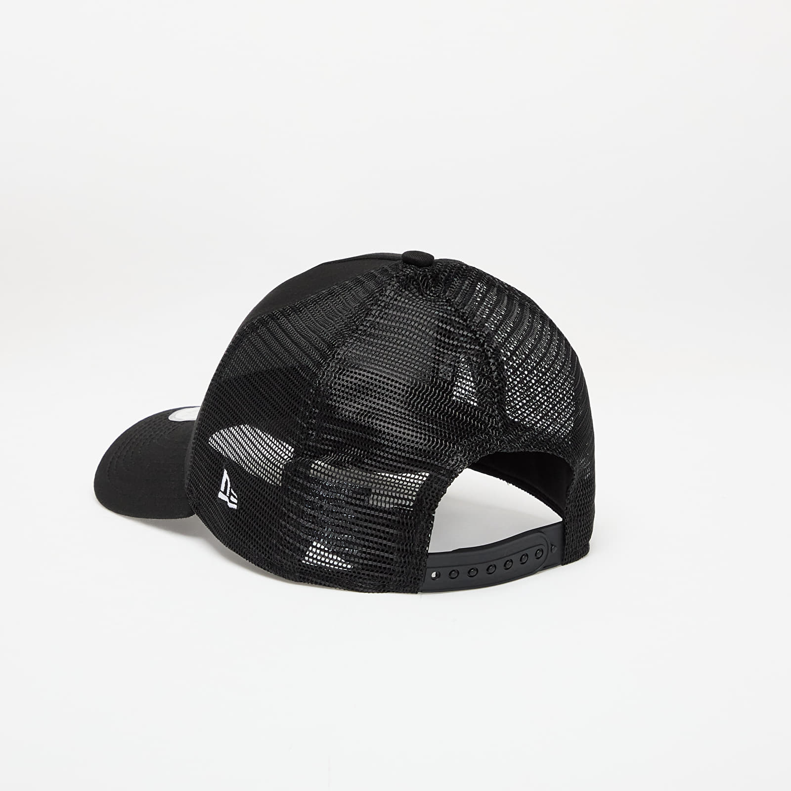 Caps New Era Cotton Patch 9FORTY A-Frame Trucker Adjustable Cap Black