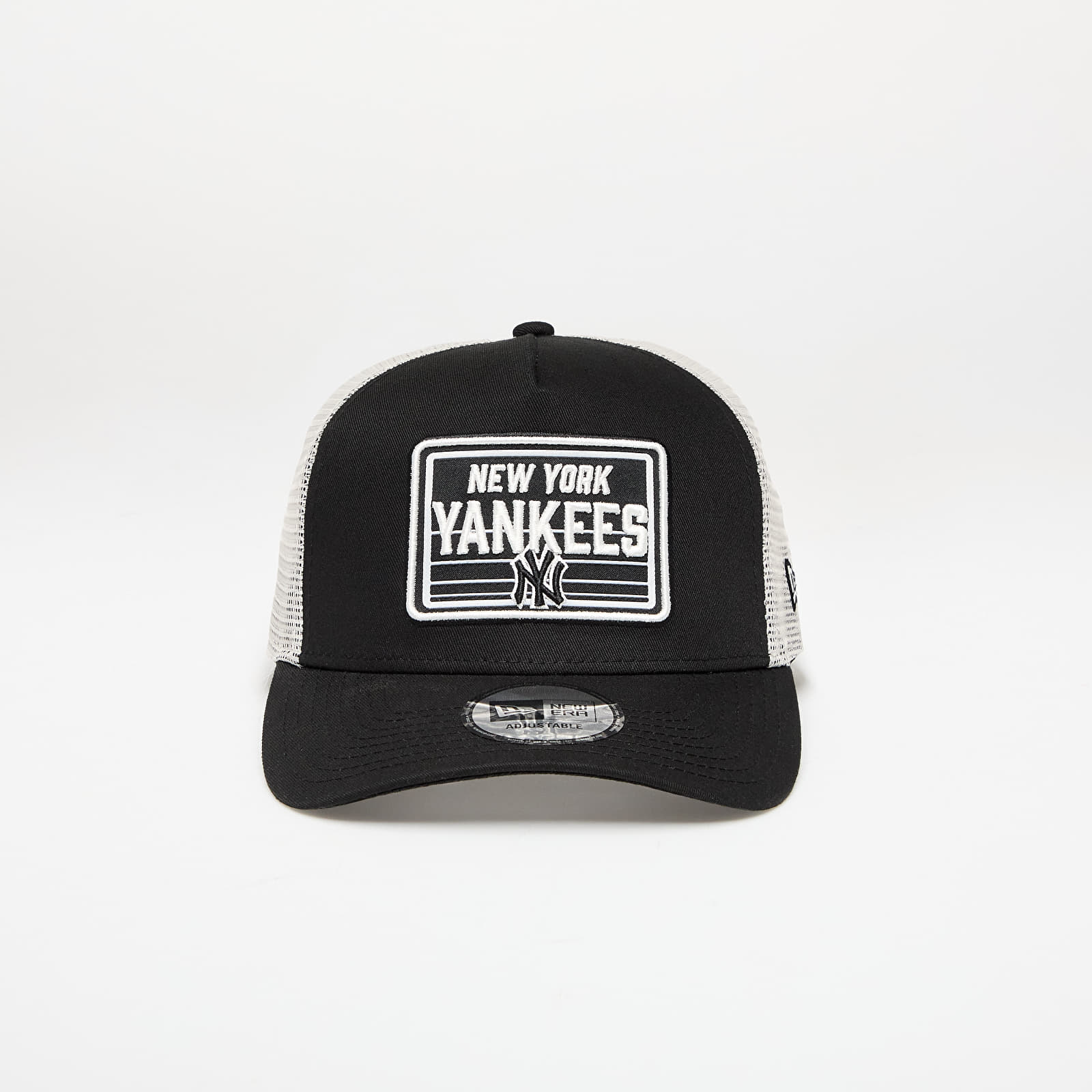 Sapkák New Era New York Yankees MLB Patch 9FORTY A-Frame Trucker Adjustable Cap Black