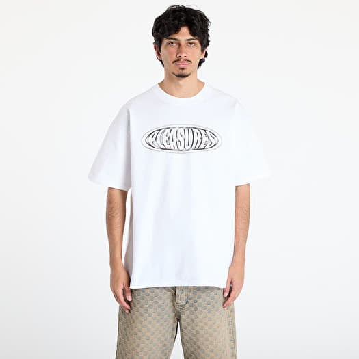 Tricou PLEASURES Sandblast T-Shirt White