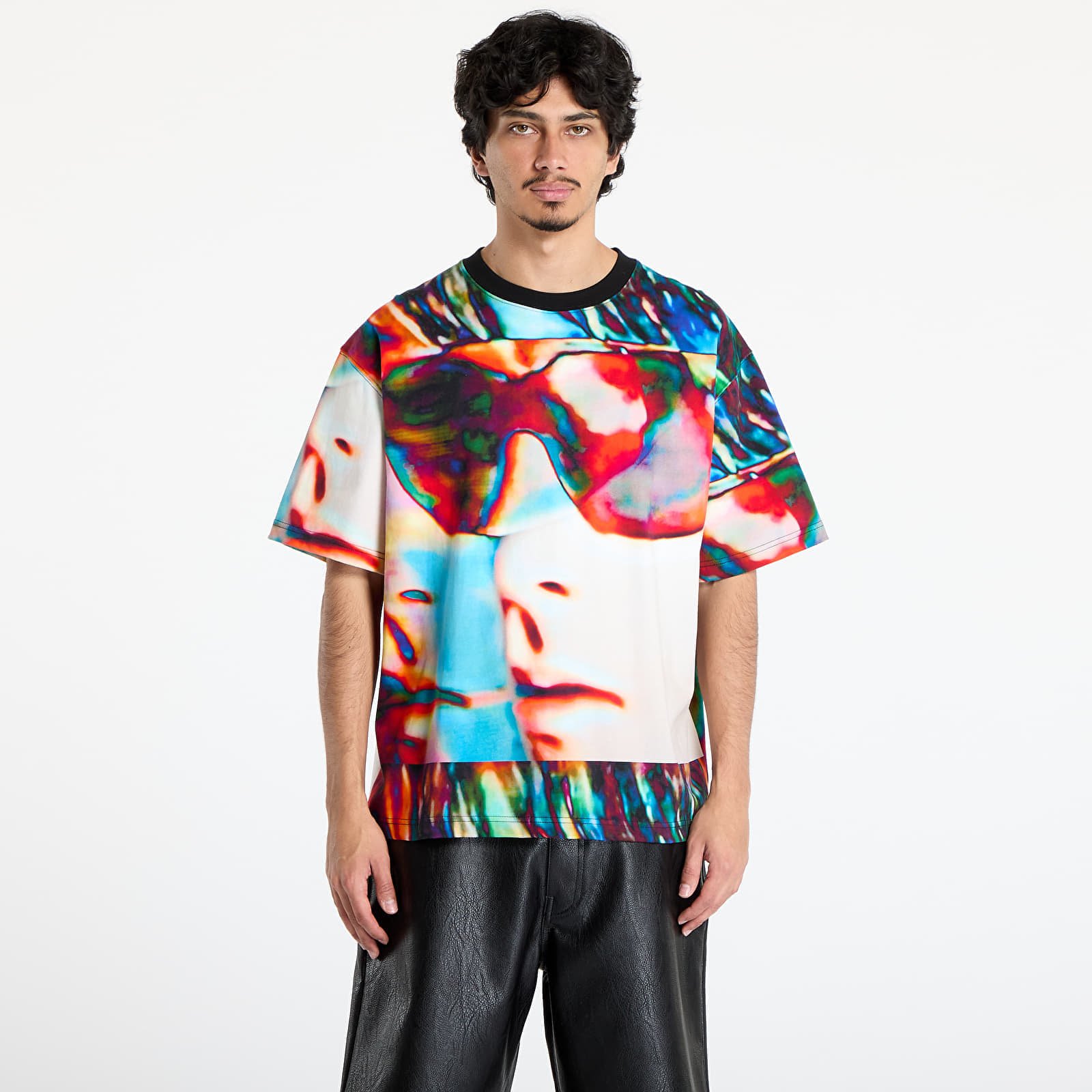 T-shirt PLEASURES Psycho Heavyweight Shirt Multi L