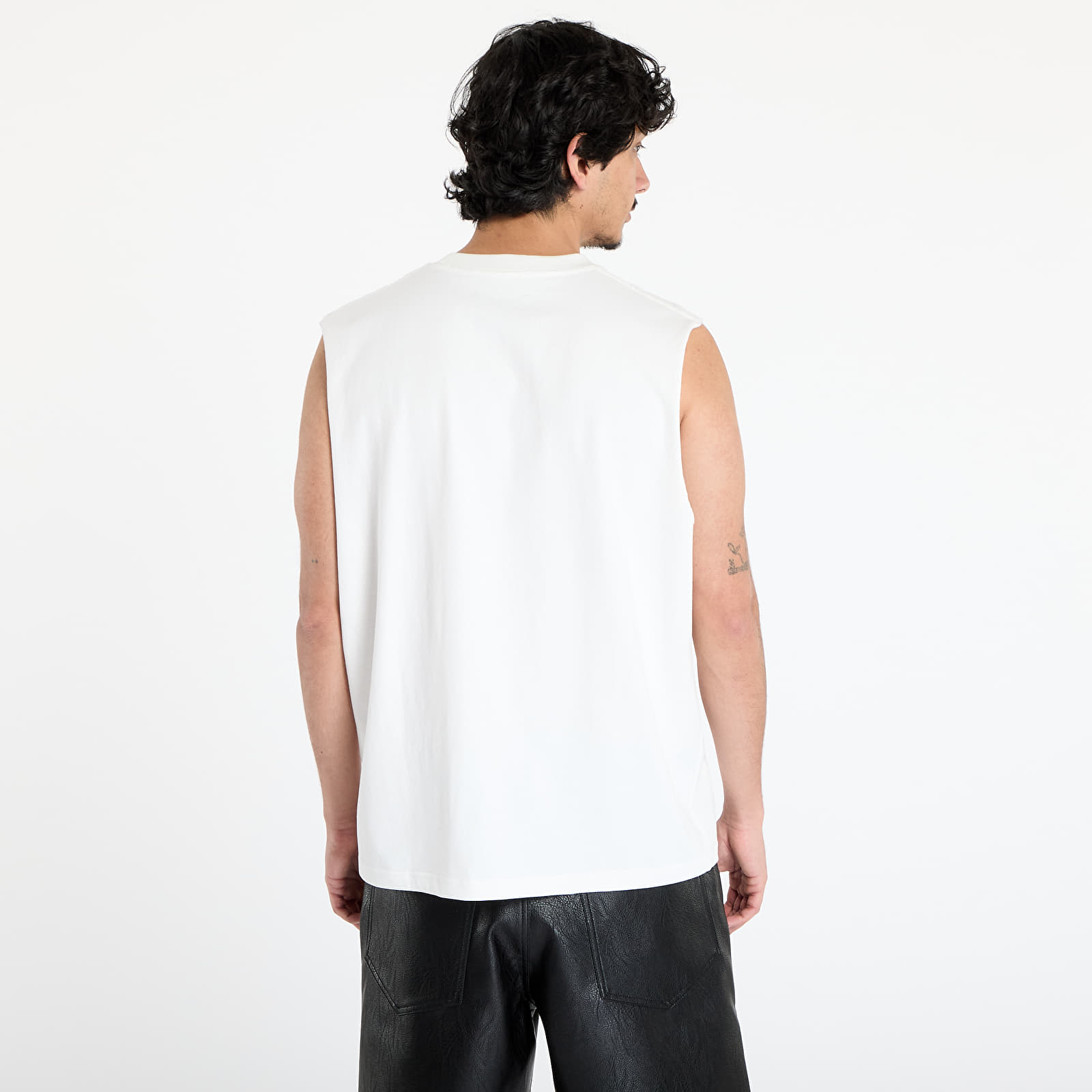 T-särgid PLEASURES Onyx Sleeveless Shirt White