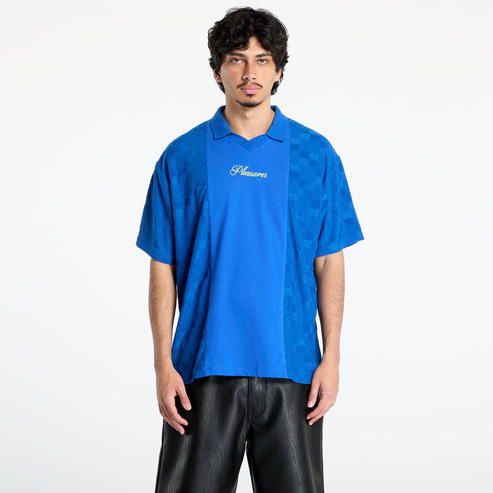 Тениска PLEASURES Planets Polo Blue XXL