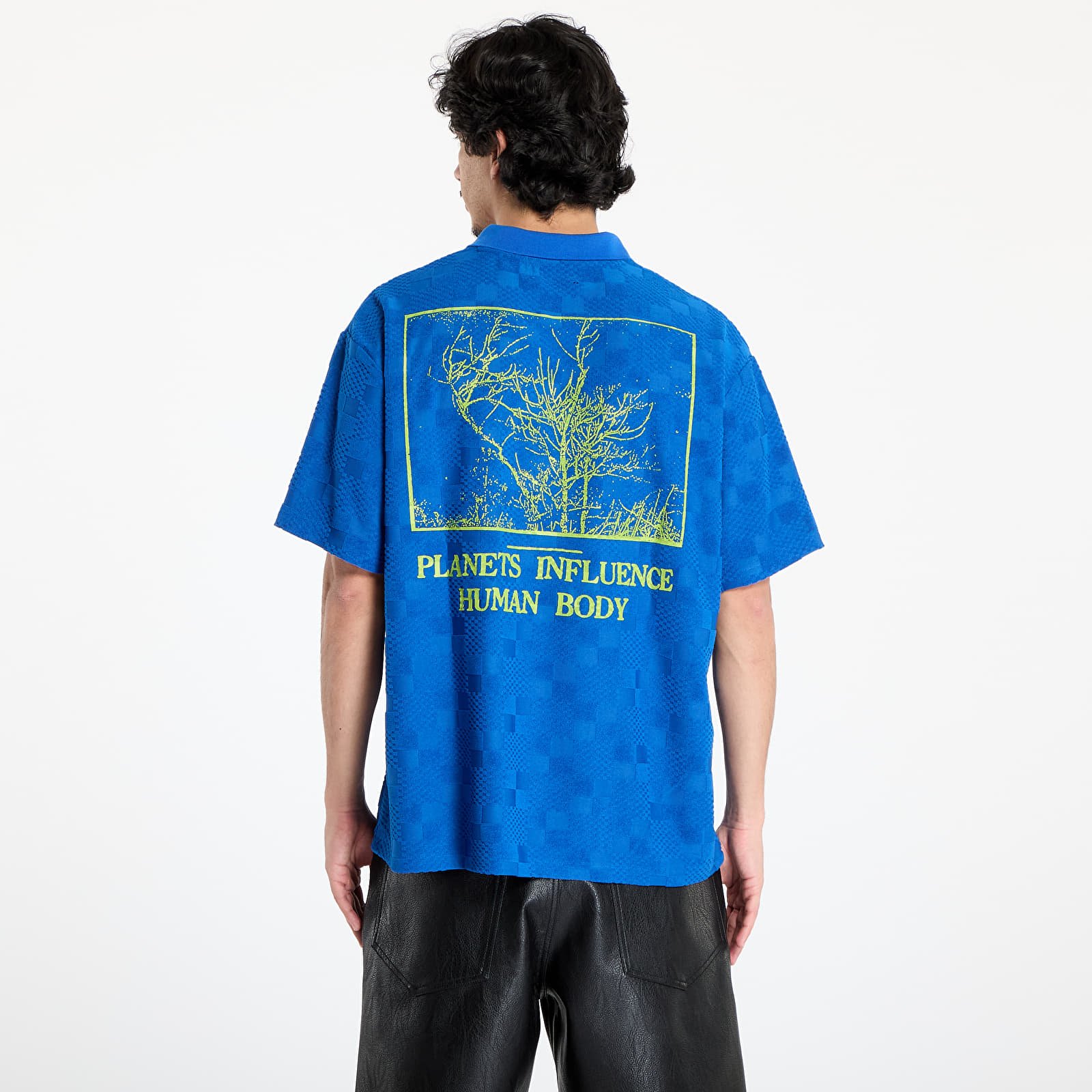 Camisetas PLEASURES Planets Polo Blue