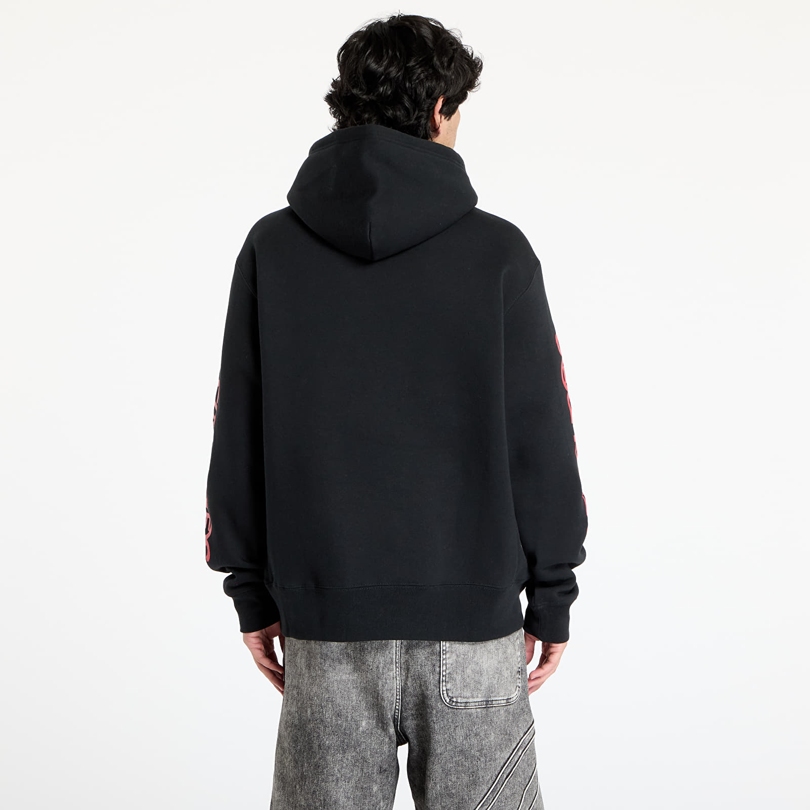 Sweatjacken und Sweatshirts PLEASURES Fanzine Hoodie Black