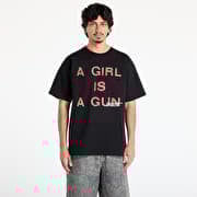 PLEASURES Girl Is A Gun T-Shirt Black