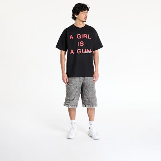 PLEASURES × By Way of US コラボ GIRL IS A GUN Tシャツ Pleasures - Girl Is A Gun T-shirt | HBX - Globally Curated