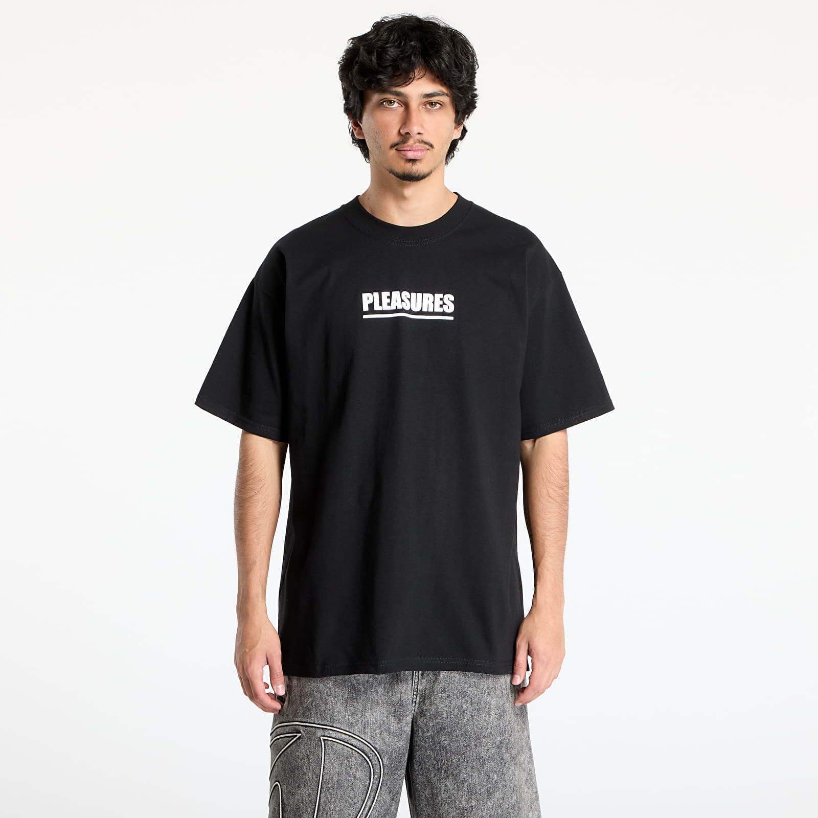 Tricou PLEASURES Scripture T-Shirt Black S