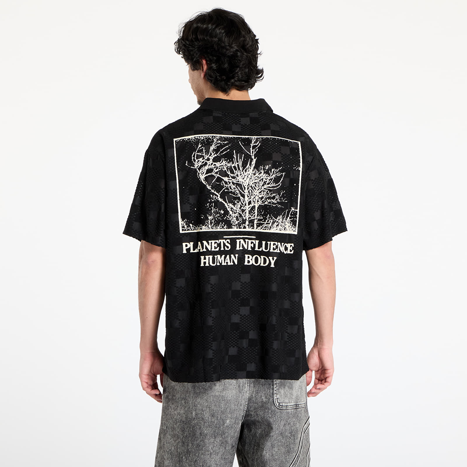 T-särgid PLEASURES Planets Polo Black