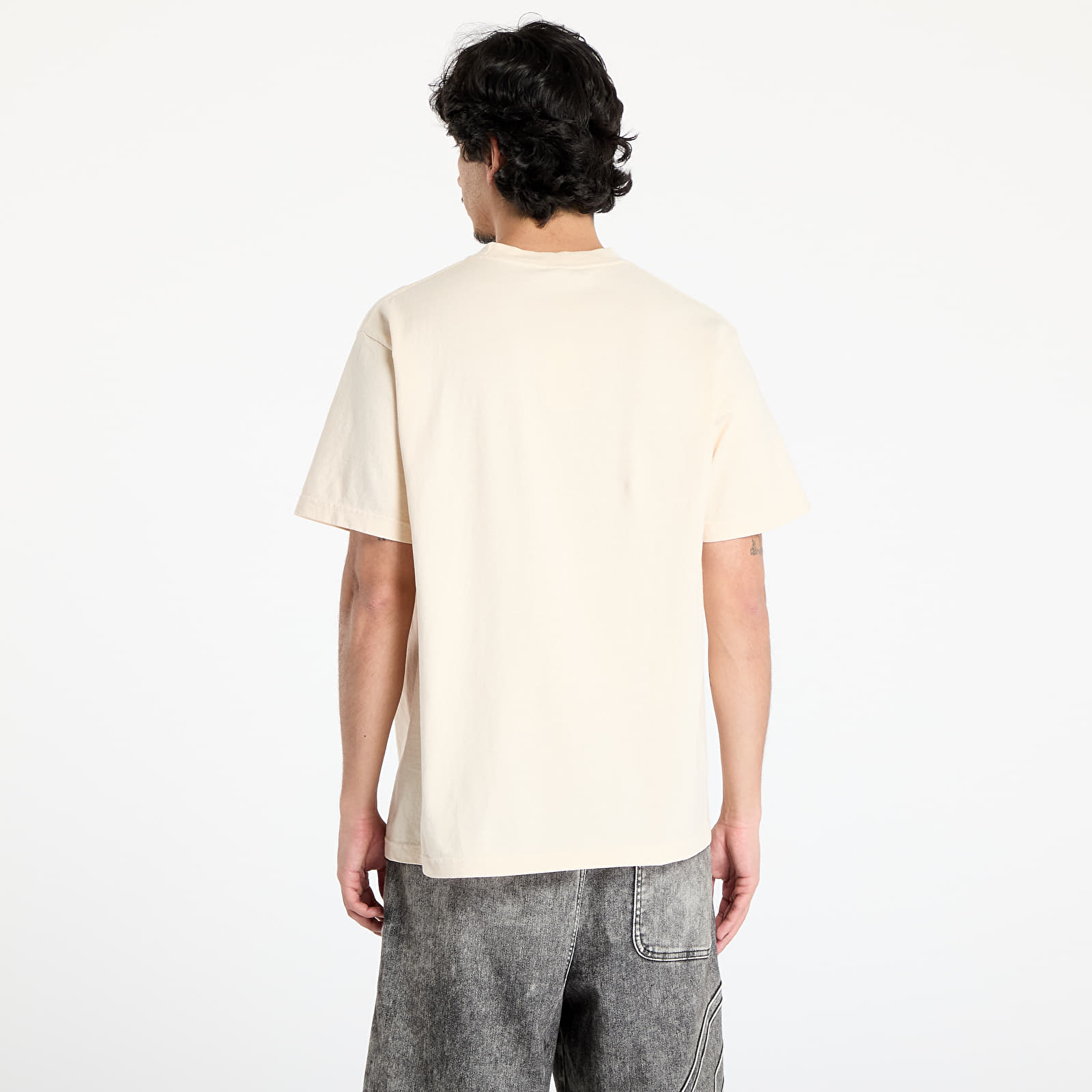 Trička Sporty & Rich H&W Crest T-Shirt Cream