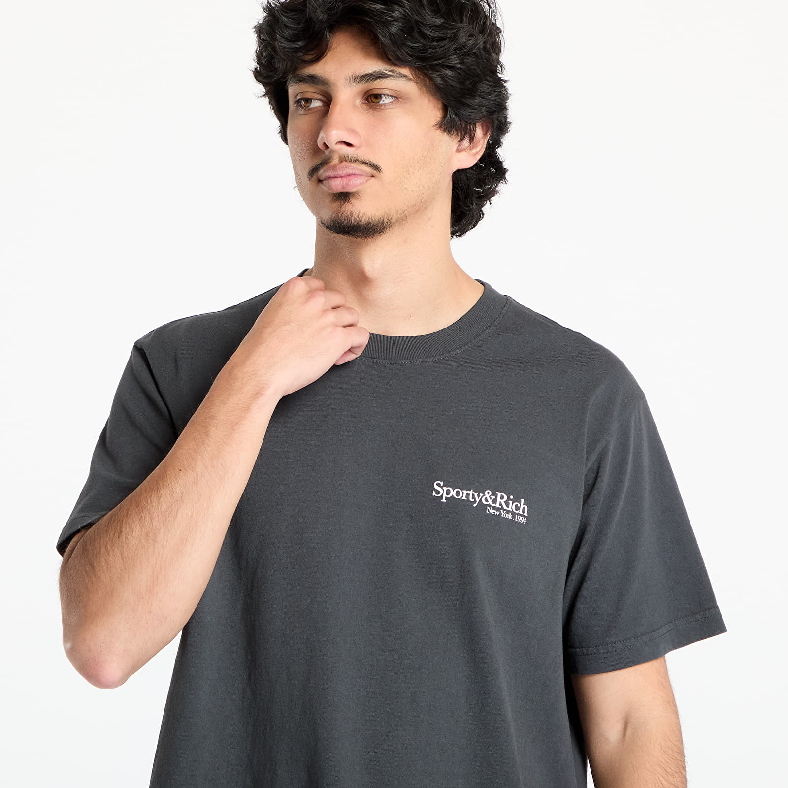 Pólók Sporty & Rich HWCNY T-Shirt Faded Black