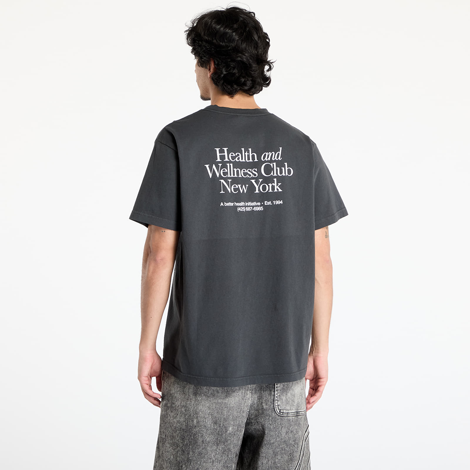 Pólók Sporty & Rich HWCNY T-Shirt Faded Black