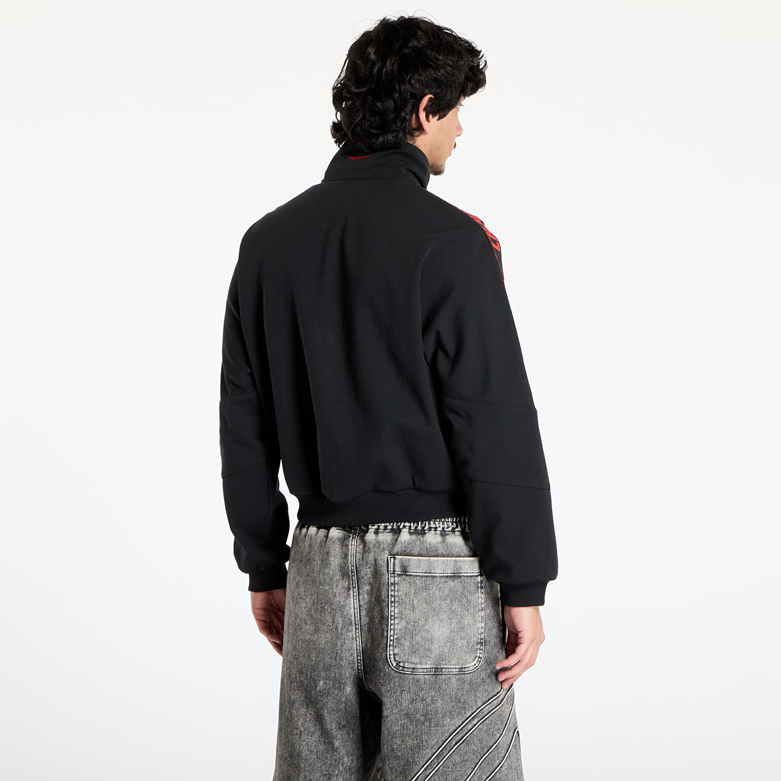 Kapuutsikud ja kampsunid adidas x Willy Chavarria Knit Tracktop Black/ Black