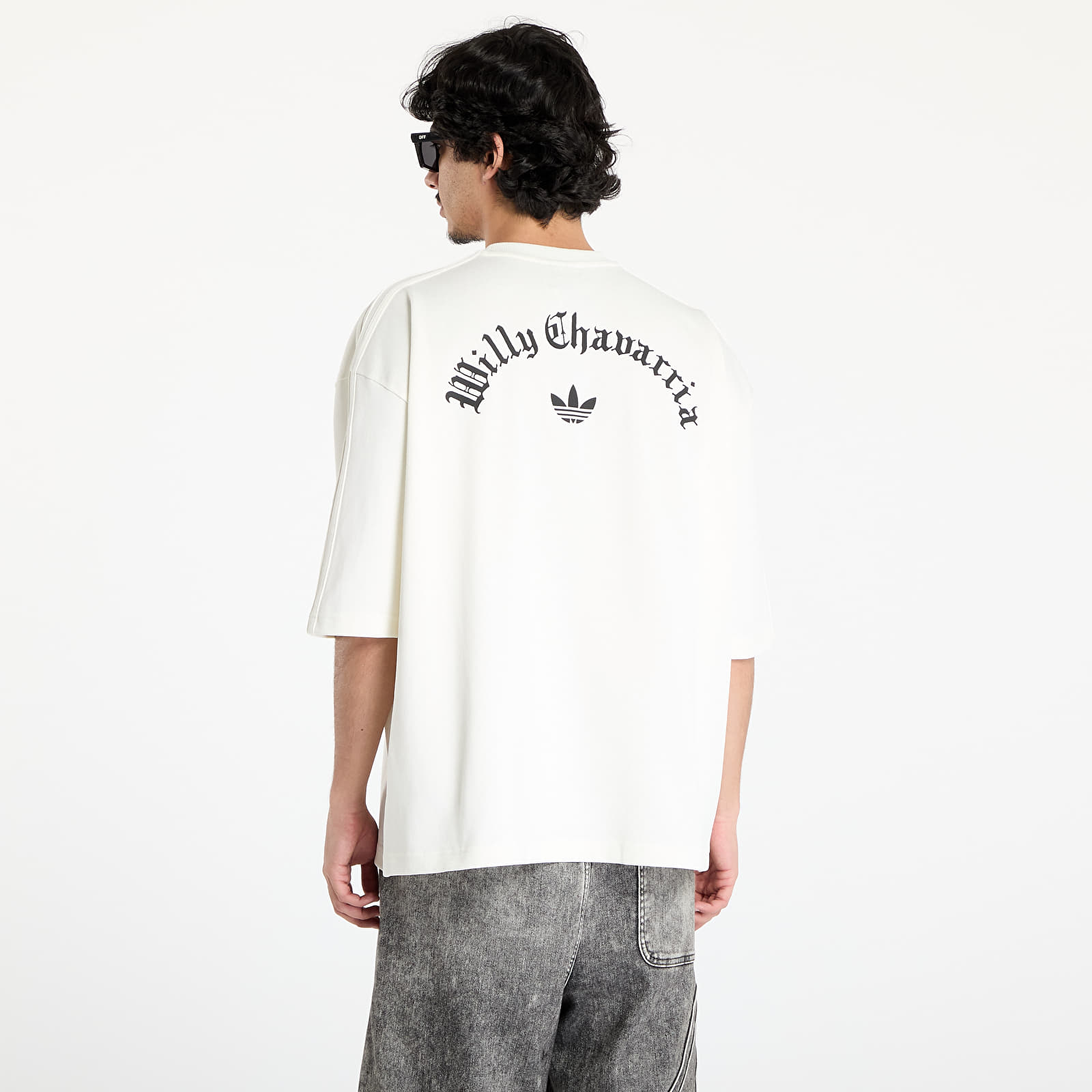 T-shirts adidas x Willy Chavarria Merch S/S Tee White/ Off White