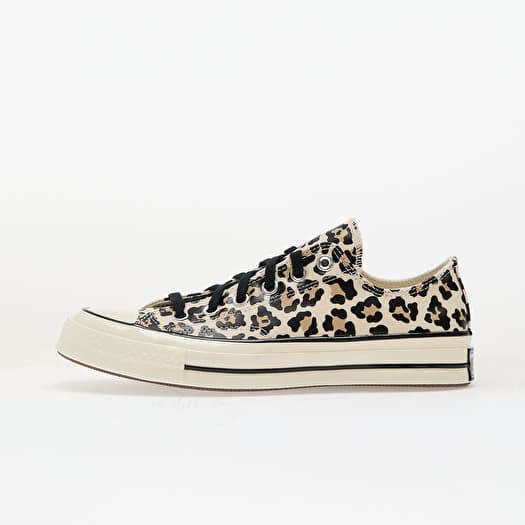 Converse Chuck 70 Glow-In-The-Dark Leopard Print Driftwood/ Light Fawn/ Black