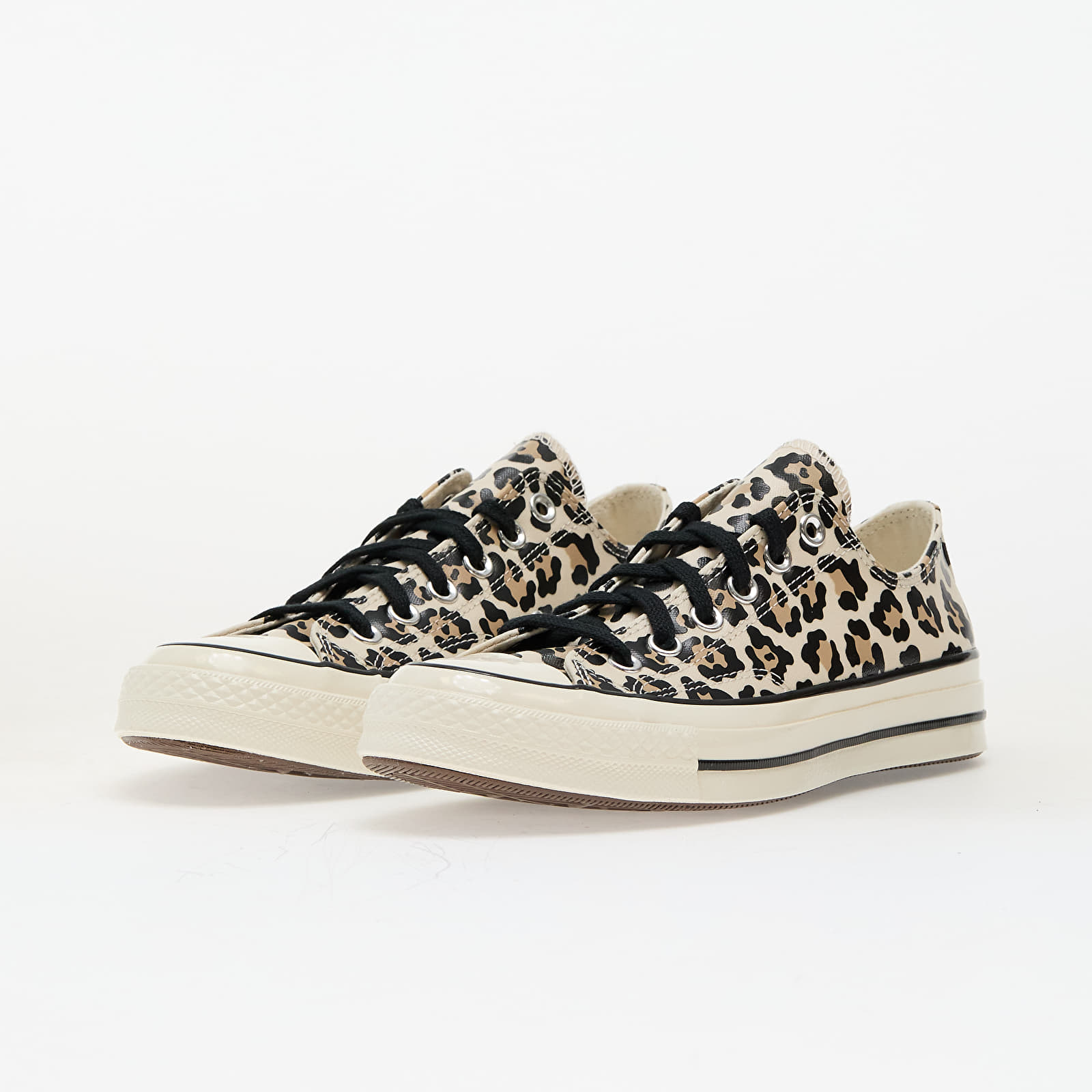 Men's shoes Converse Chuck 70 Glow-In-The-Dark Leopard Print Driftwood/ Light Fawn/ Black