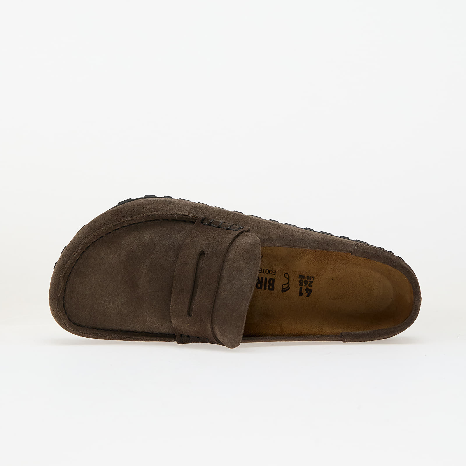 Meeste kingad Birkenstock Naples Wrapped Suede Leather Concrete Gray