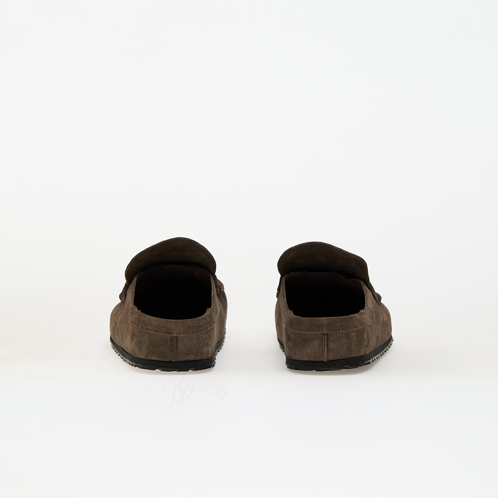 Meeste kingad Birkenstock Naples Wrapped Suede Leather Concrete Gray