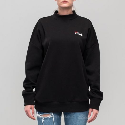 Sweatjacken und Sweatshirts FILA Asta Turtle Sweat Black