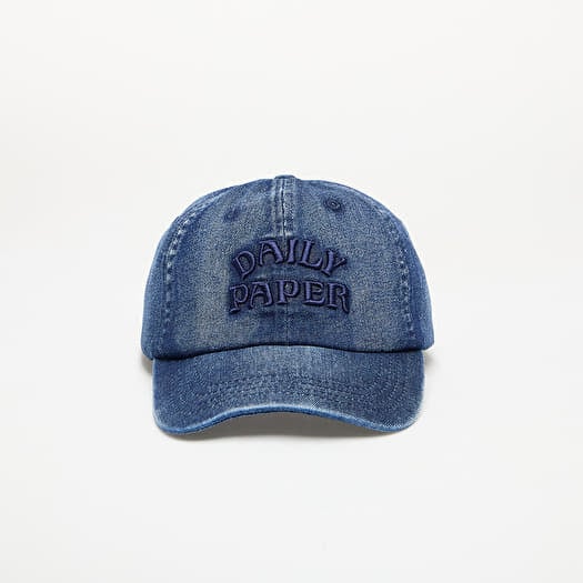 Cap Daily Paper Dias Arch Stack Denim Cap Bleached Denim