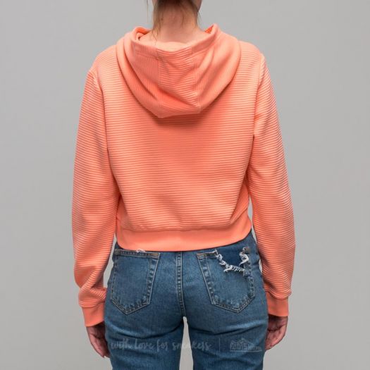 adidas Trefoil Hoodie Chalk Coral Footshop