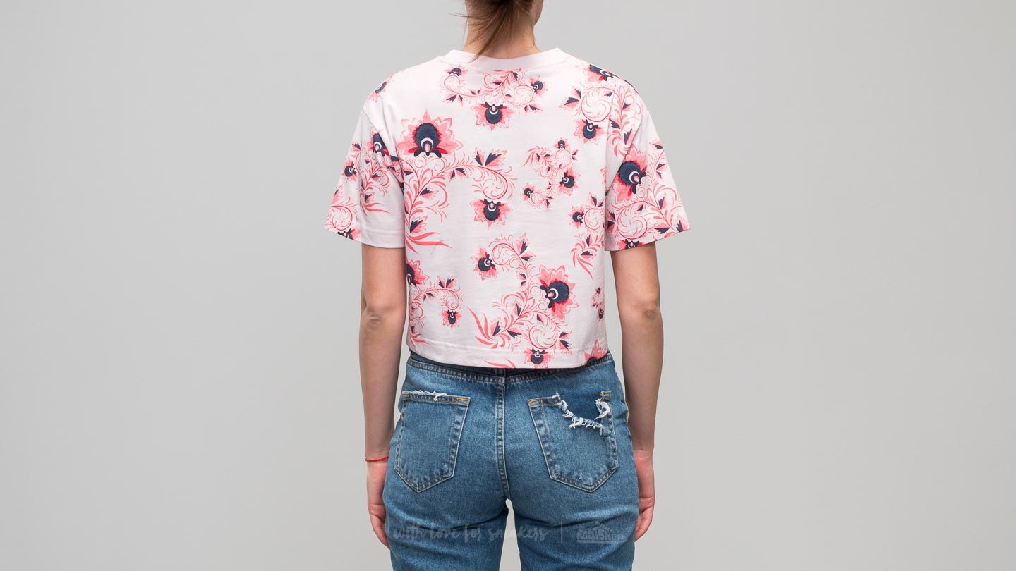 Nike floral tank tops store