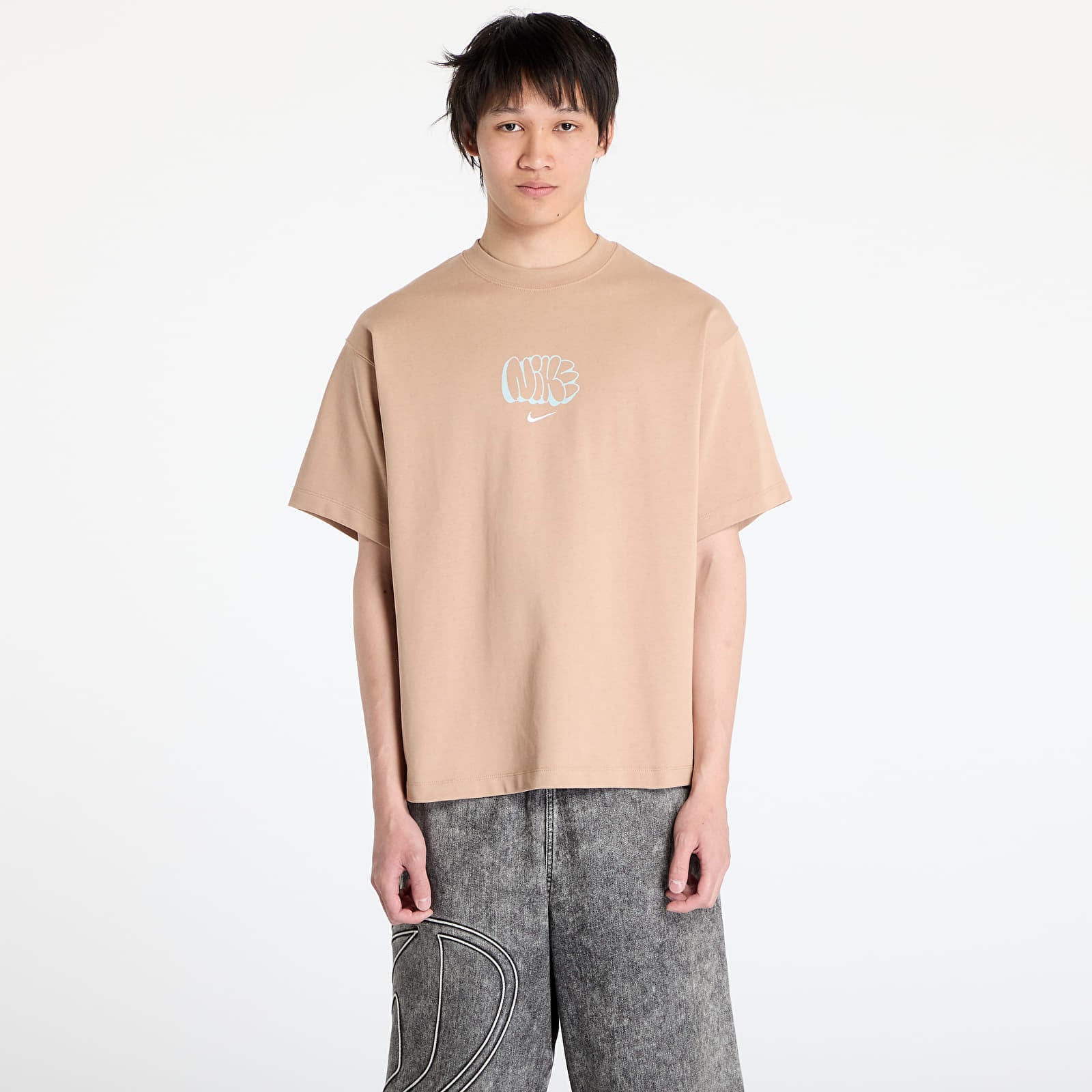 Tricou Nike Solo Swoosh Mens T-Shirt Hemp XXL