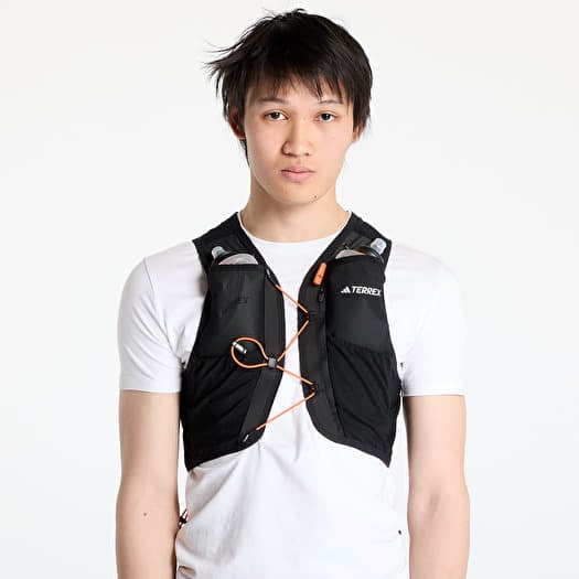 Vest adidas Terrex Techrocktrail Running  Vest 5 L UNISEX Black/ White/ Impact Orange
