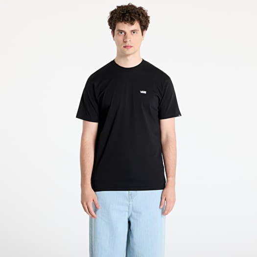 Vans Left Chest Logo Tee Black/ White