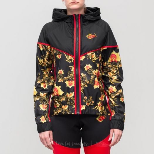 Nike Sportswear All Over Print Floral Windrunner Jacket